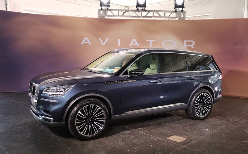 Lincoln показал исполинский кроссовер Aviator
