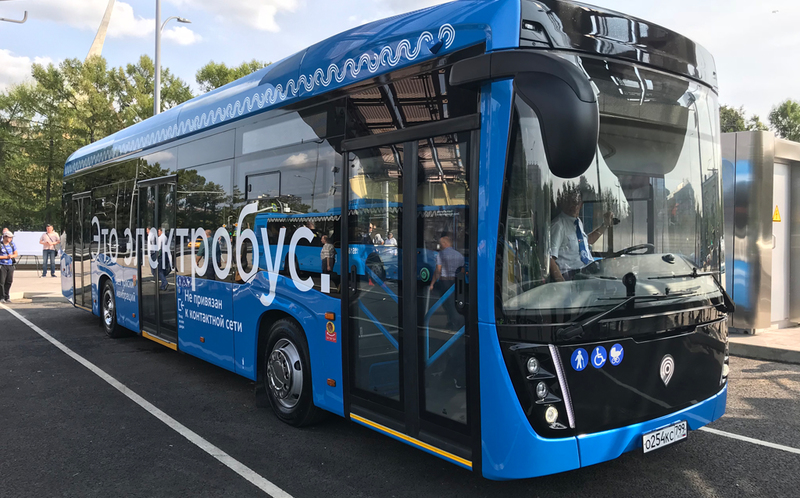 Москва вышла на первое место в Европе по количеству электробусов