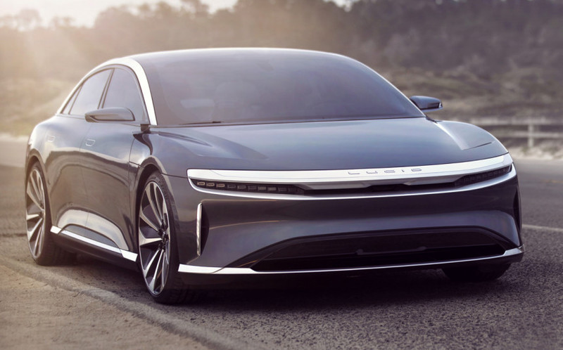 Компания Lucid Motors открыла приём заказов на электрические седаны